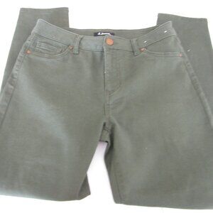 d. jeans,  Modern olive green color,  size 6, NWOT